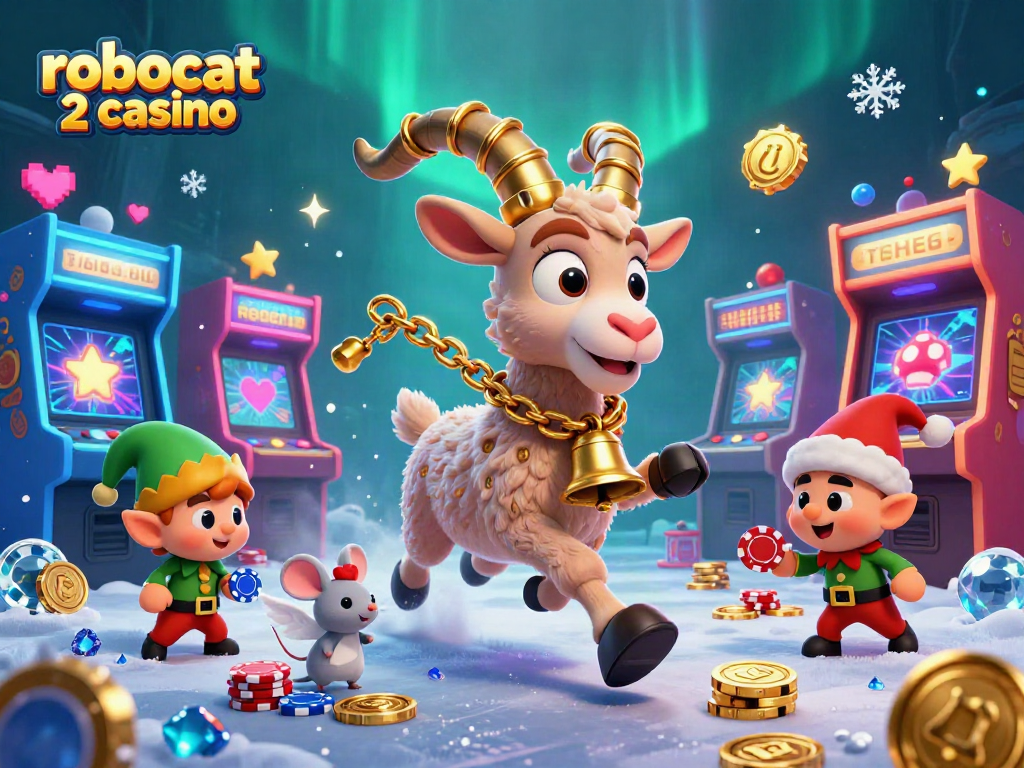 Experience the exciting world of robocat 2 casino with vibrant characters and games in action.